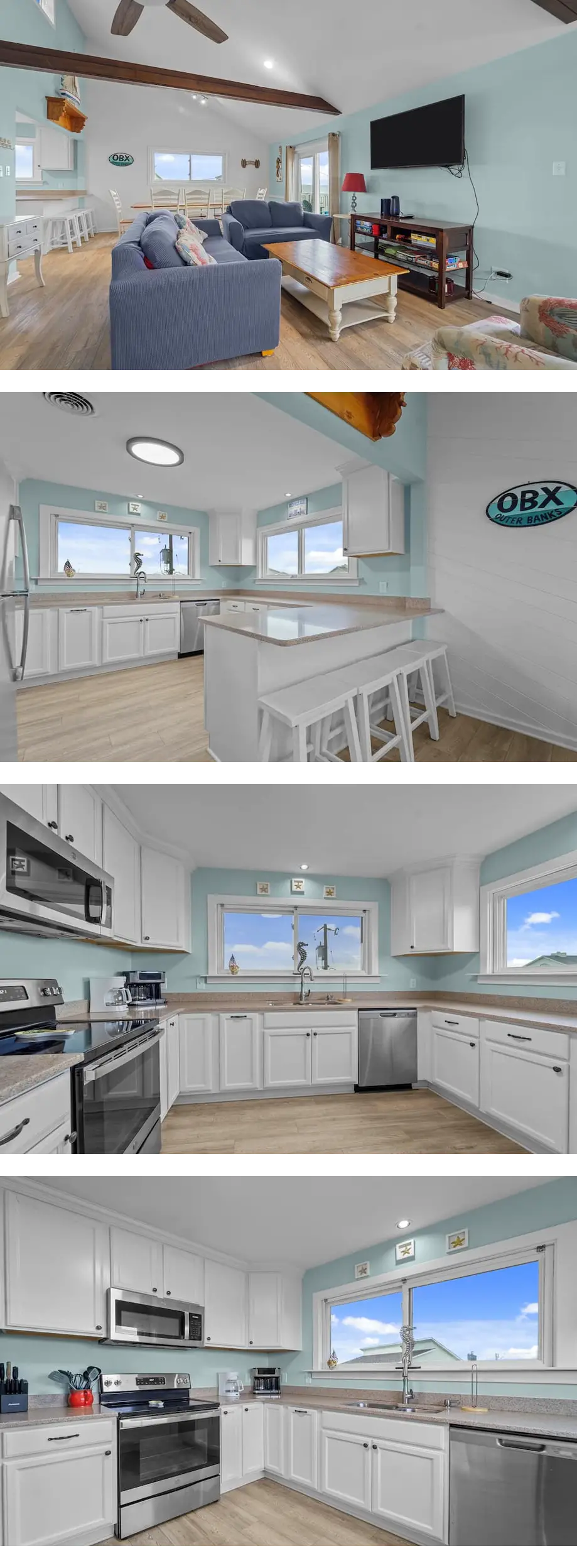 Semi-oceanfront home in South Nags Head