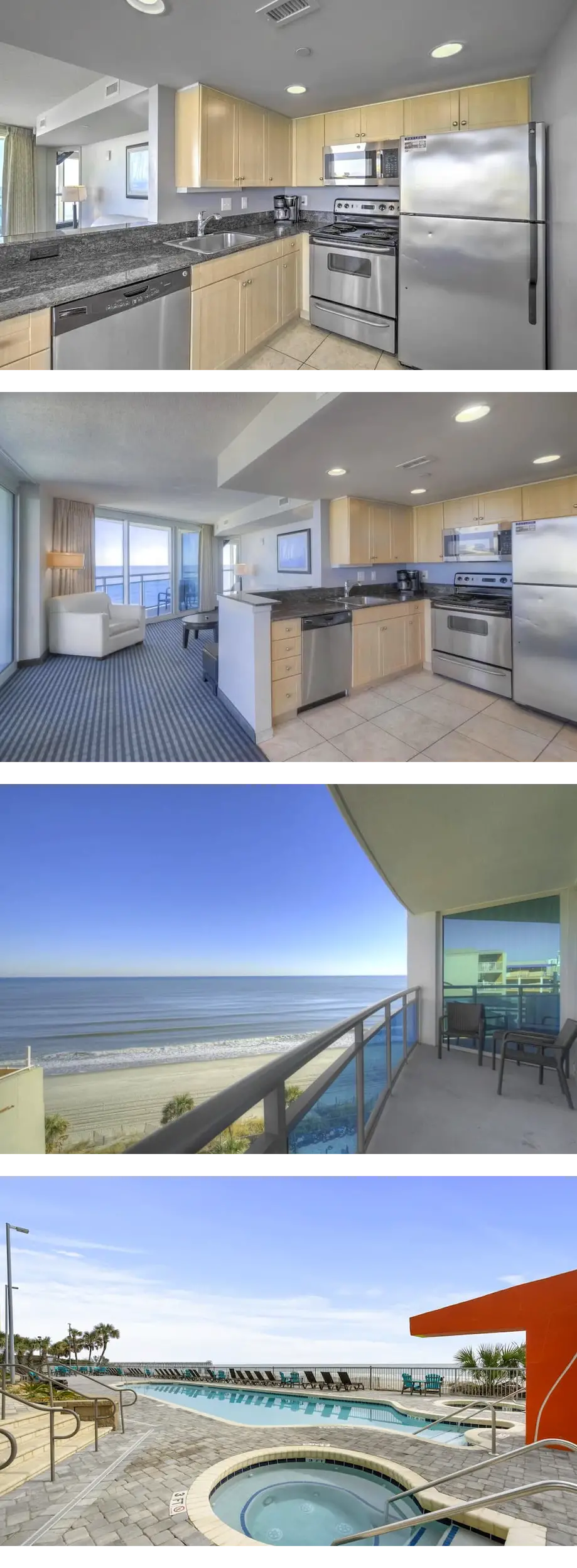 Oversized 2 Bedroom Oceanview Condo! 2 K...