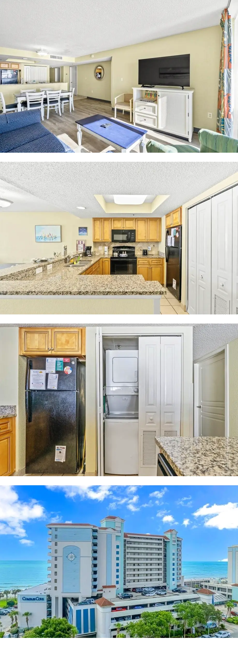 Spacious Oceanfront 3 BR / 2 BA Condo at...