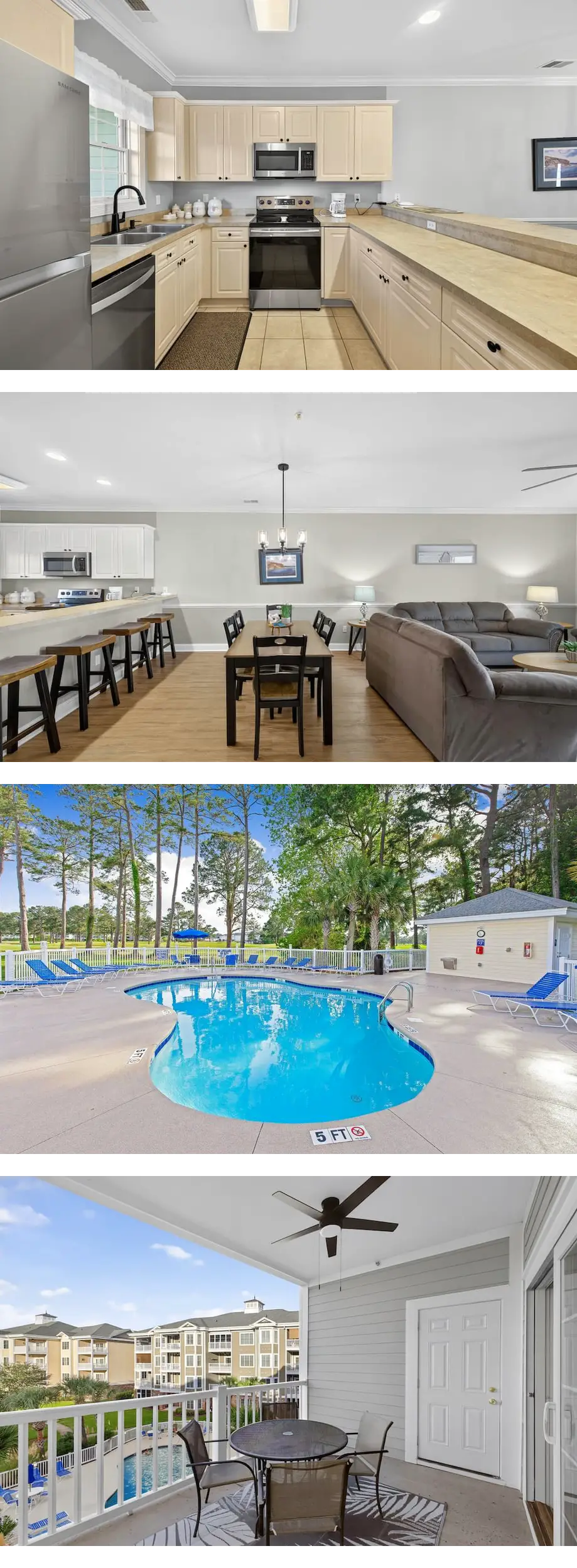 Magnolia Pointe Stay | Pool View, Near Ocean