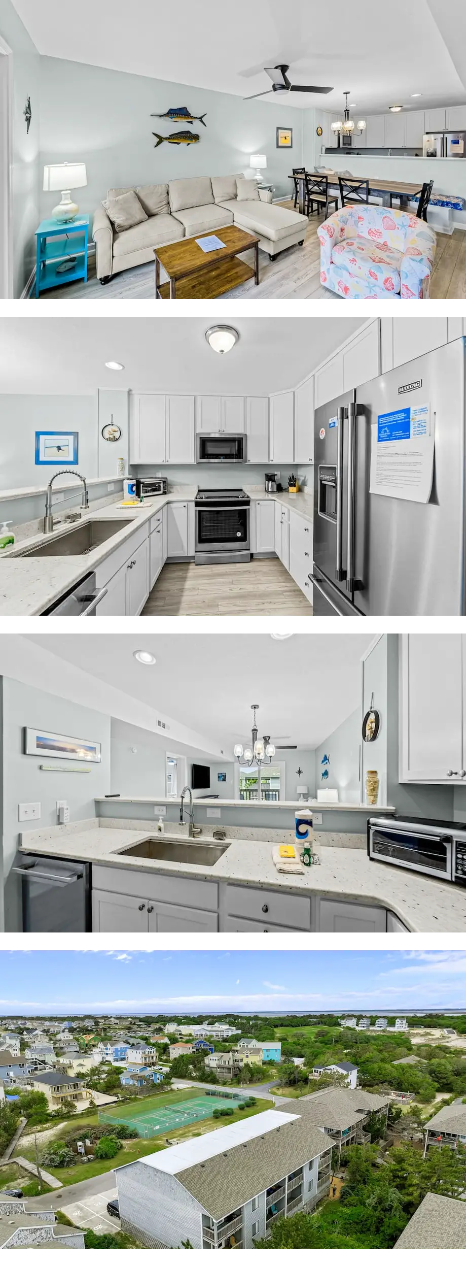 2BR ocean-side condo with balcony & beac...