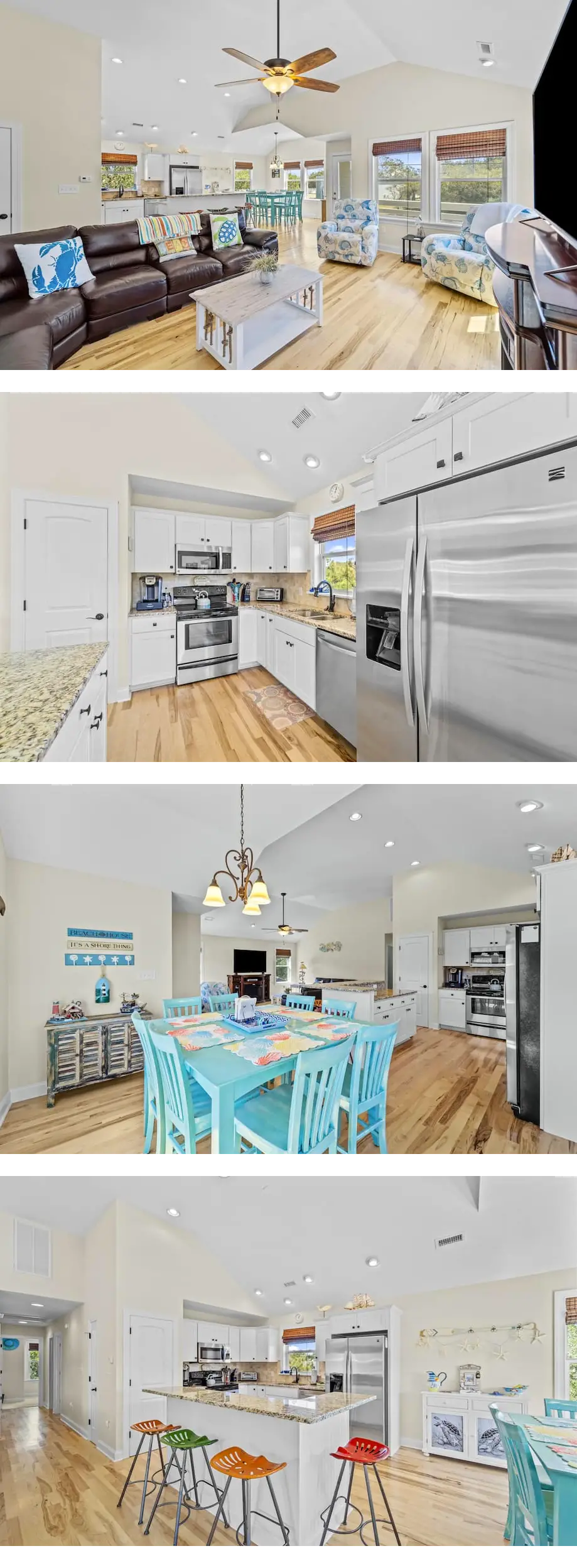 4BR near the beach with pool, fenced yar...