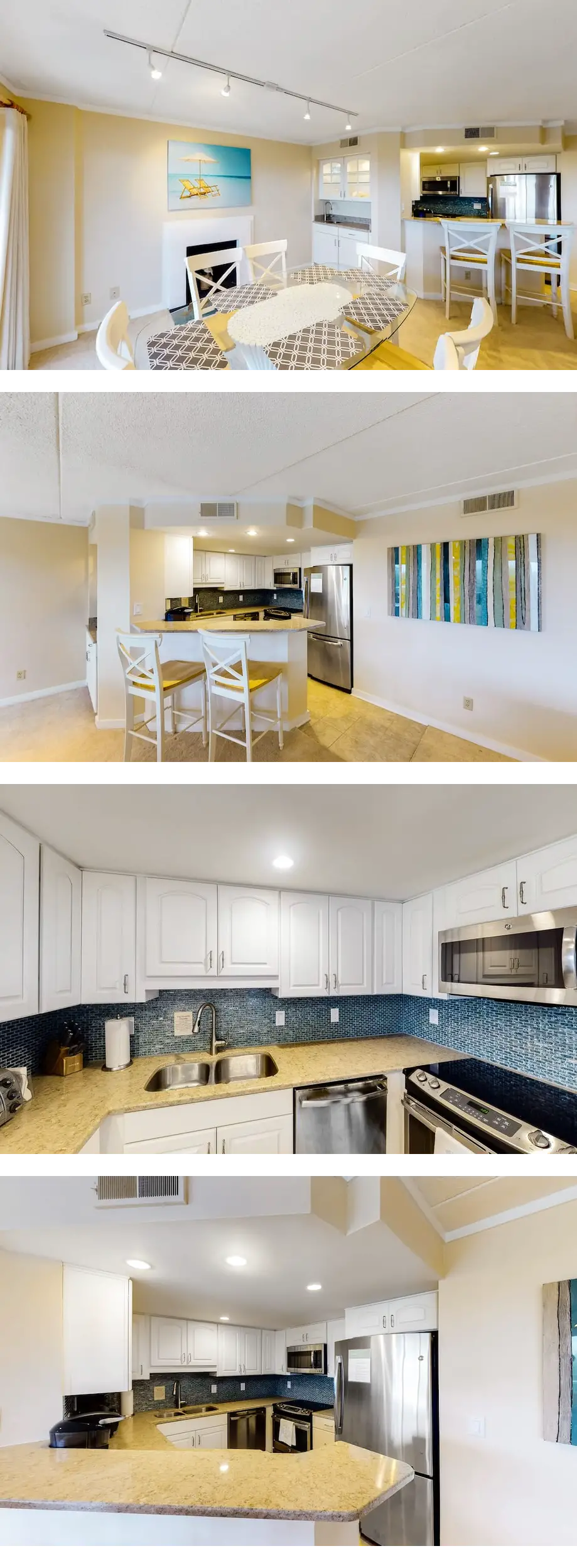 Beachy 3BR Oceanfront 2nd-Floor | Balcon...