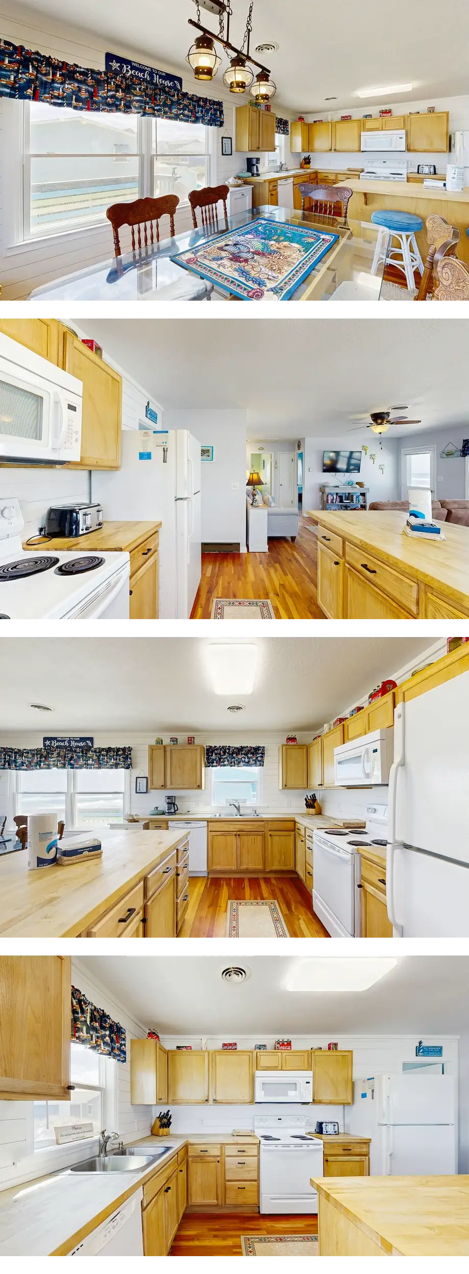 4BR updated oceanfront home - dog-friend...