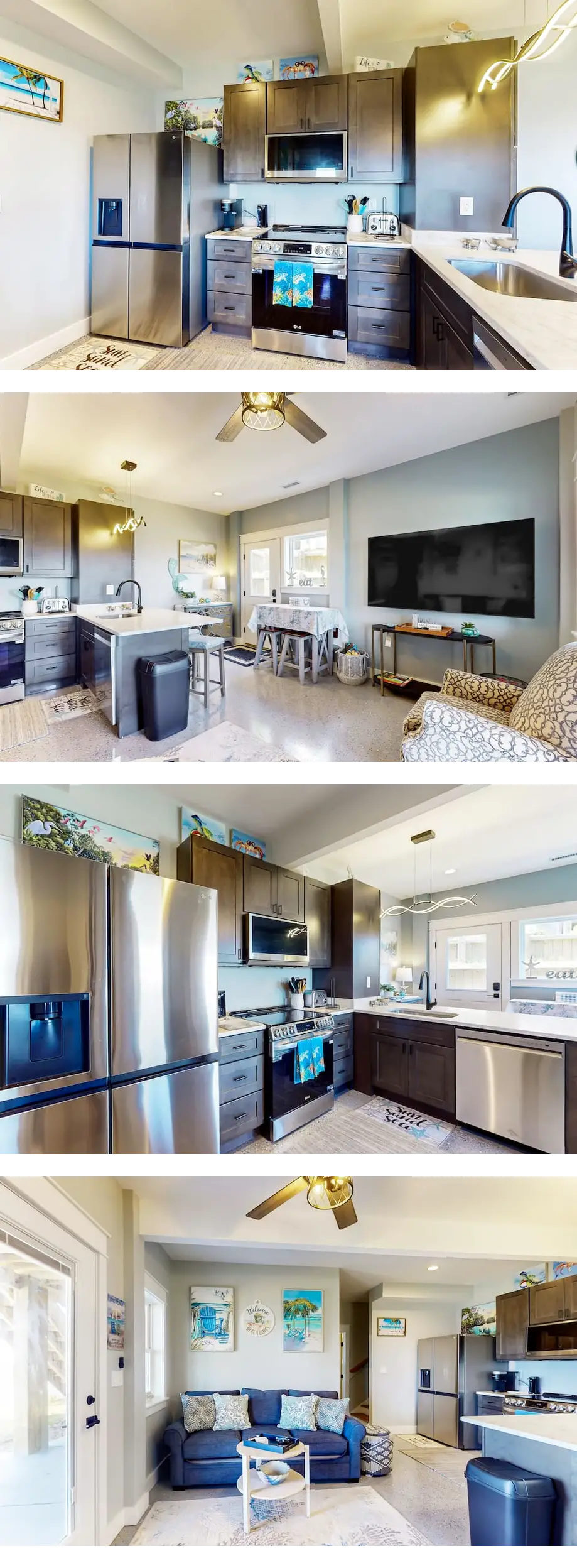 Bay-view 1BR with outdoor shower and fis...