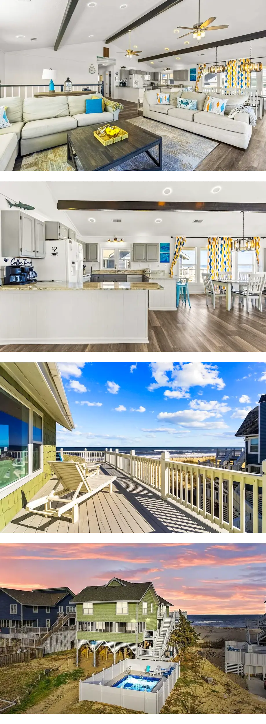 Beachfront Villa Royale OBX: Oceanfront ...