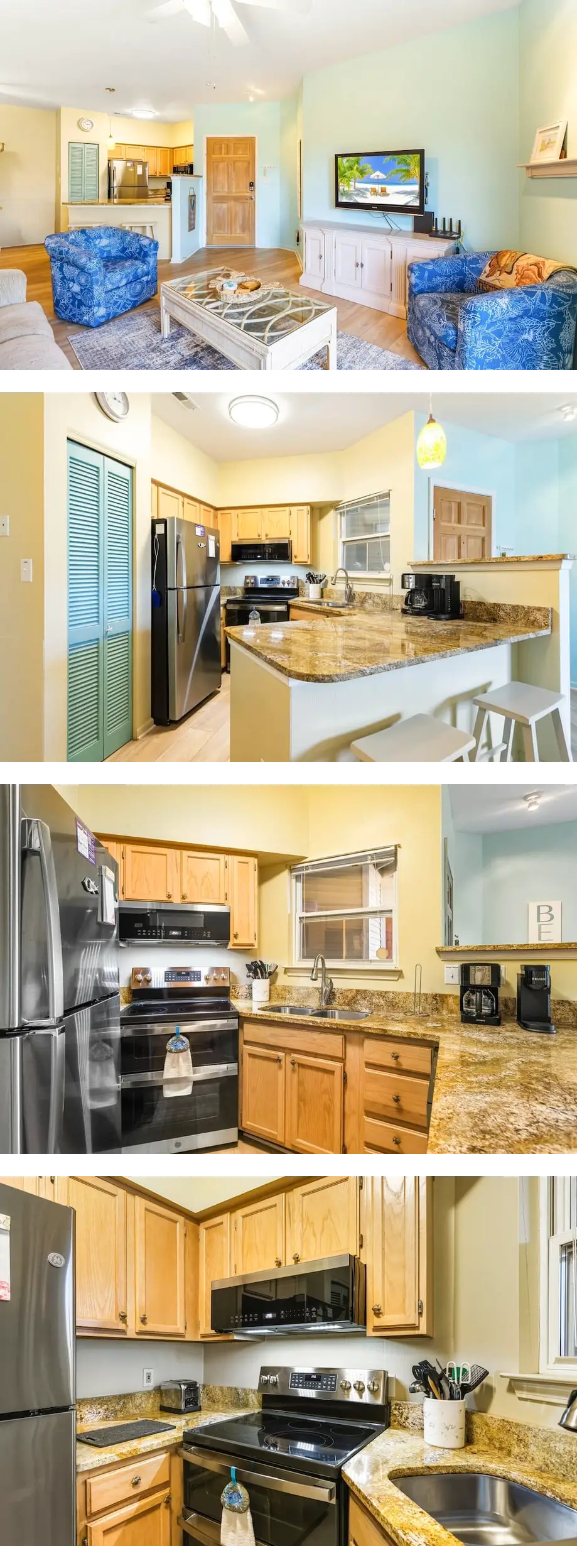 Walk to Beach! Poolside Coastal Condo Re...