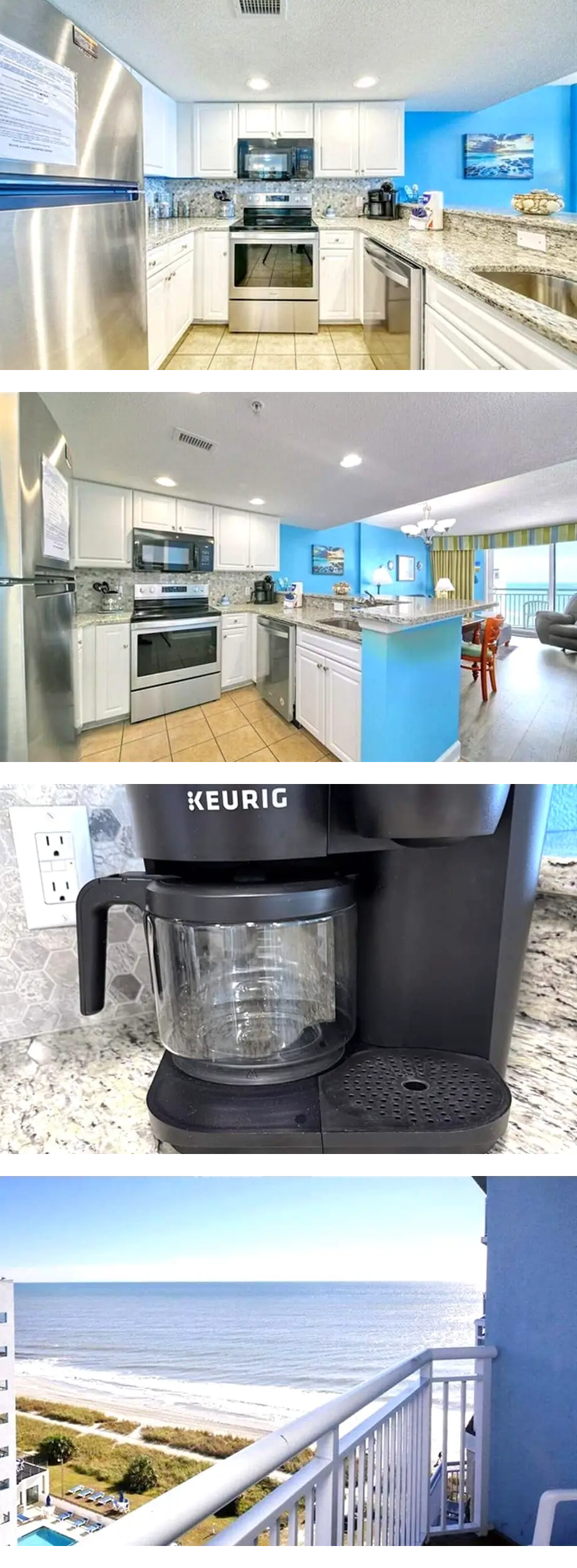 Oceanfront Bliss – Bright Blue Condo w...