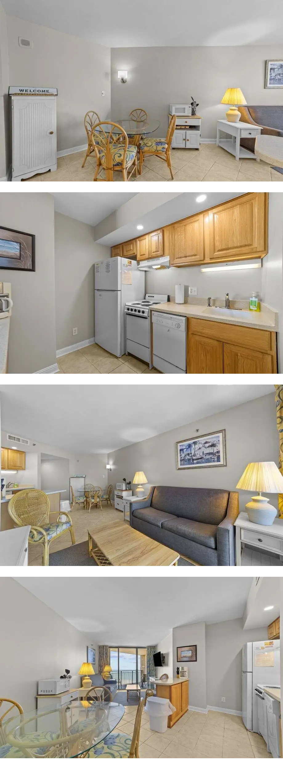 Quaint 12th Flr Oceanview condo across f...