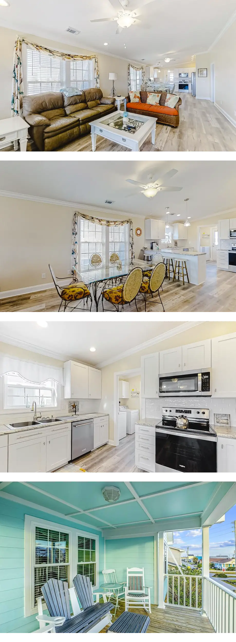 Third-row cottage featuring central AC, ...