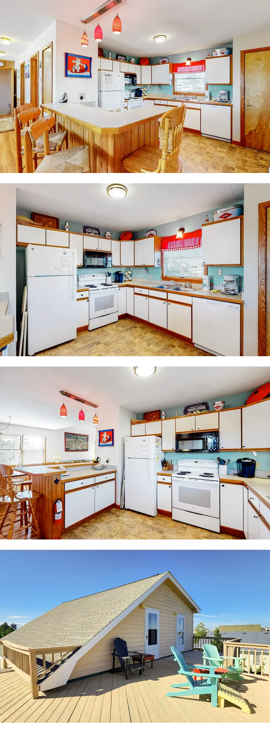 Three-story home with roof deck, great o...