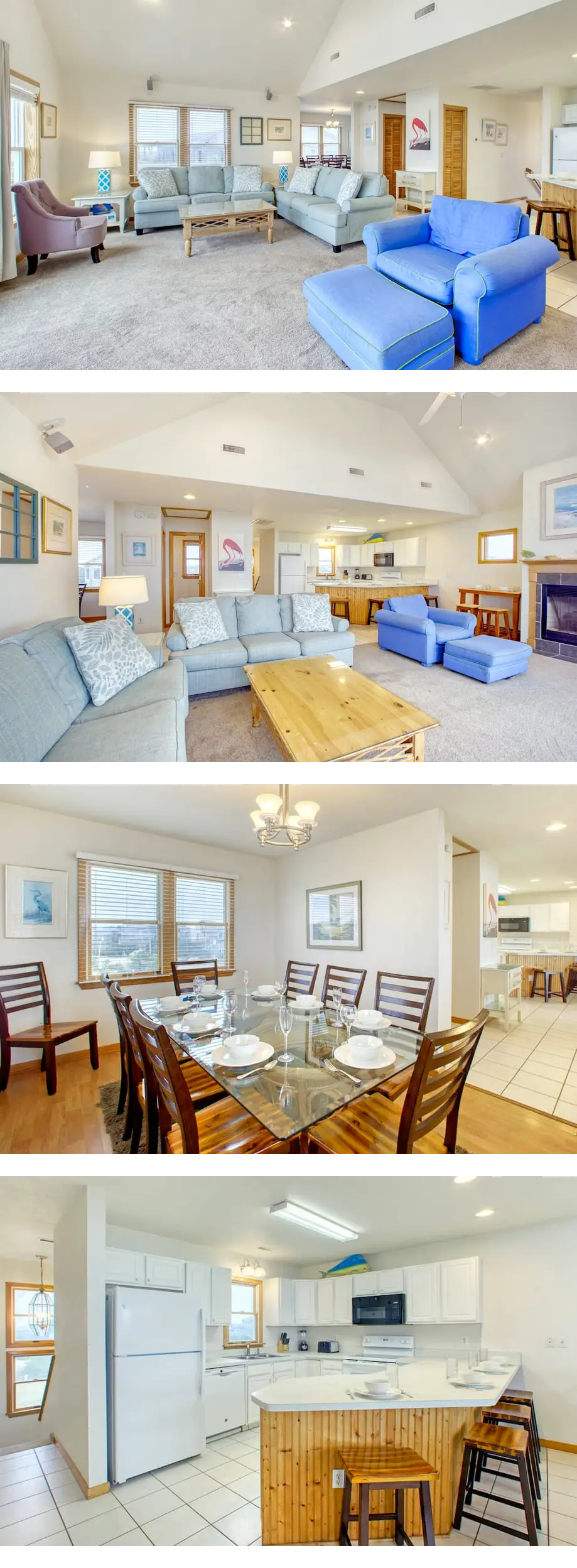 Oceanfront dog-friendly home with outdoo...