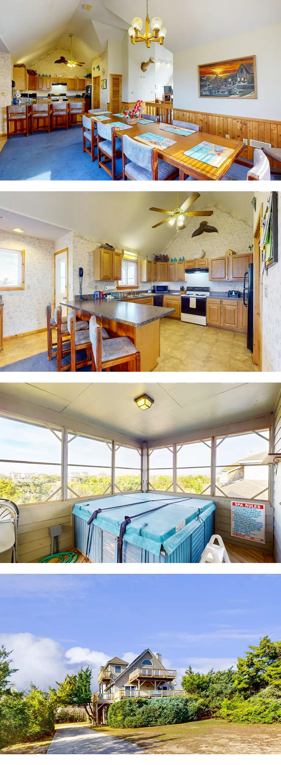 Lakefront dog-friendly home w/private ho...