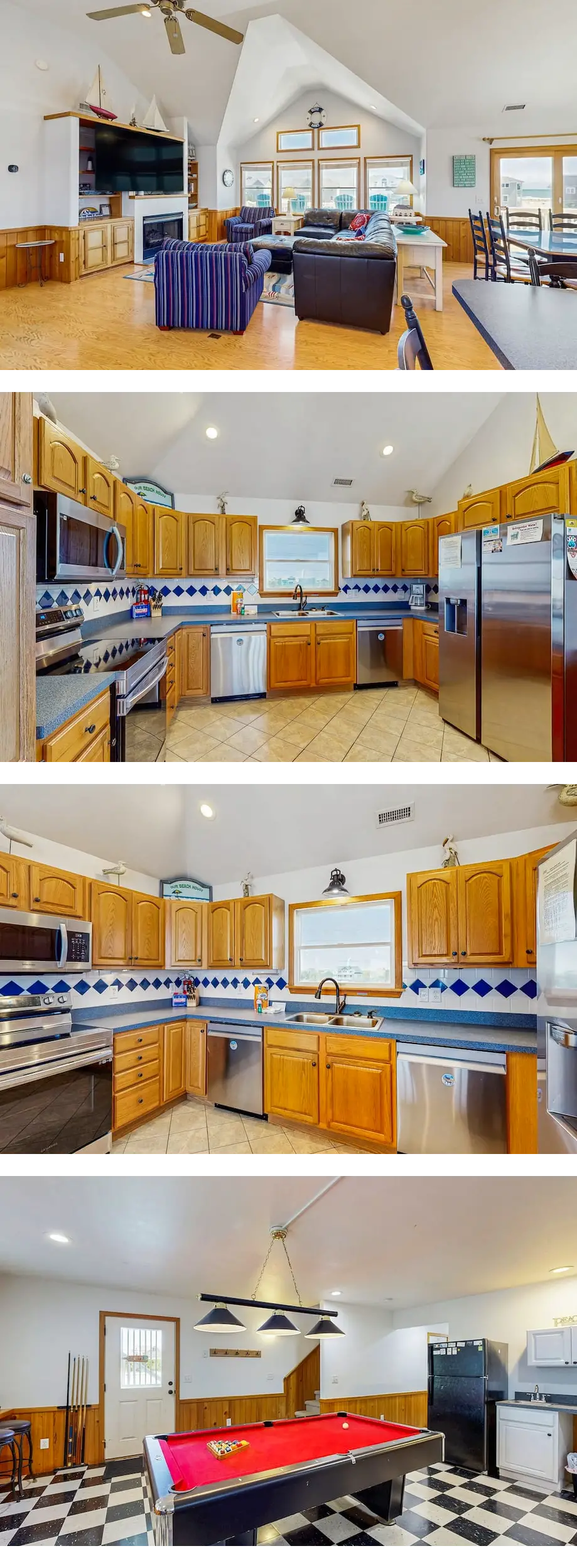 Large beachside house with ocean view, W...