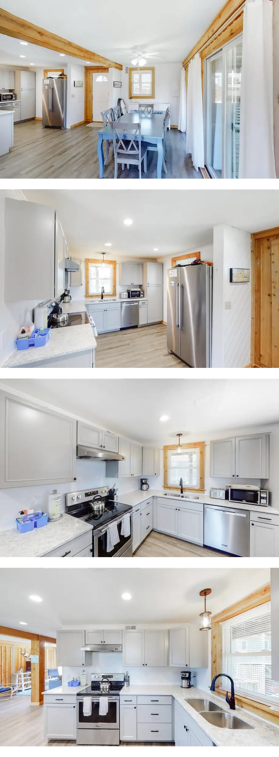 Dog-friendly home steps from beach with ...