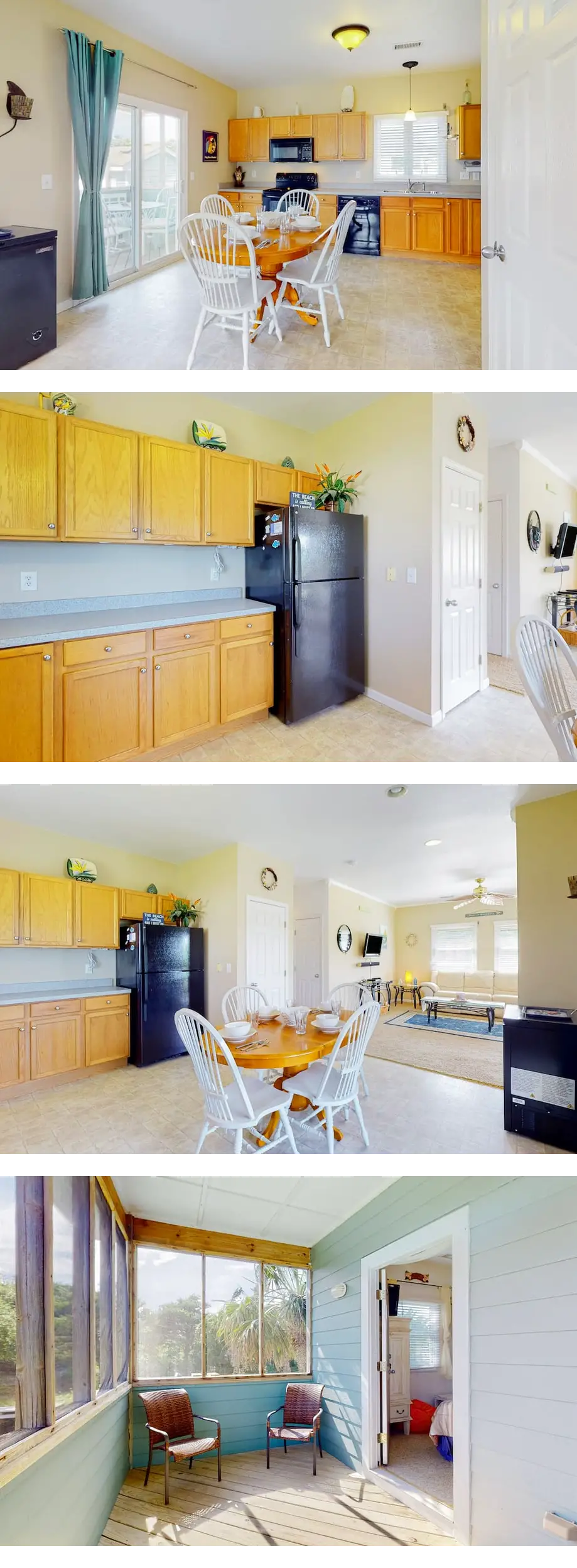 Single-level home on a canal with 2 scre...