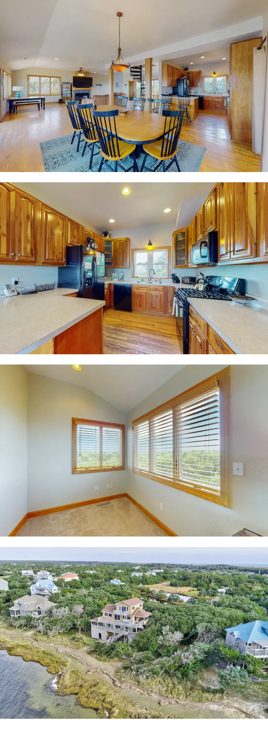 Waterfront home with pool, private hot t...