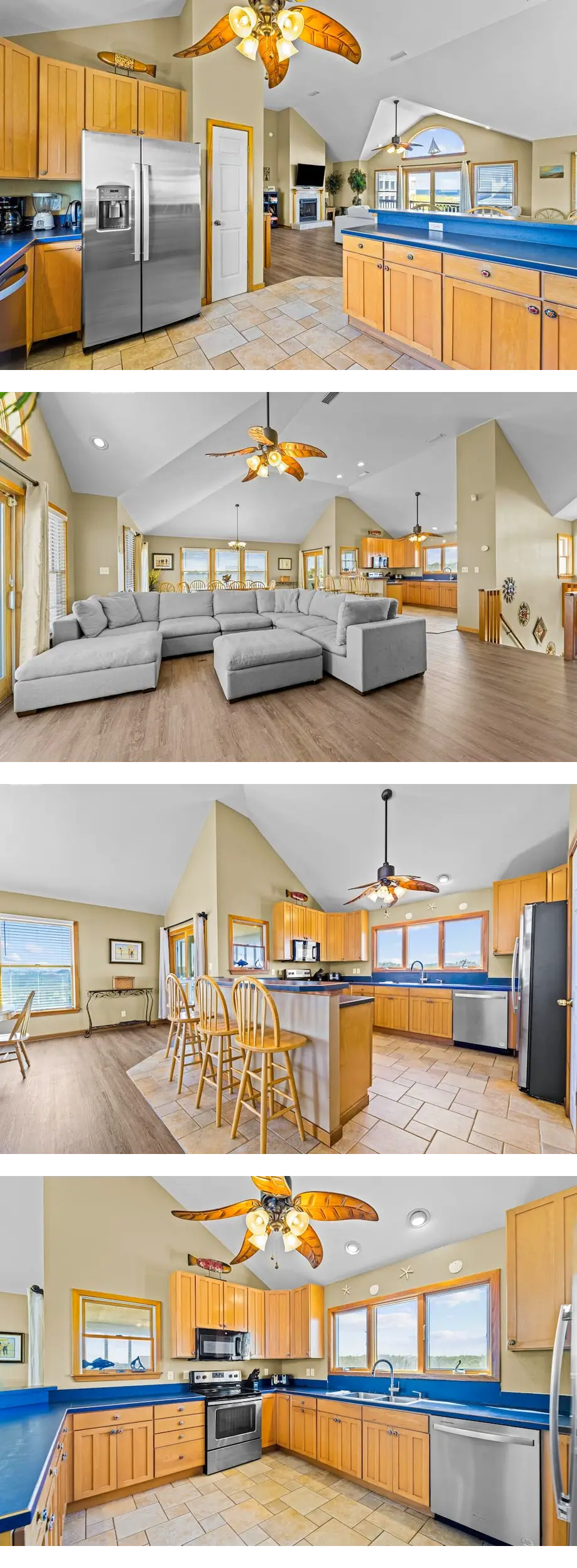 Ocean-view home with pool, hot tub, gril...