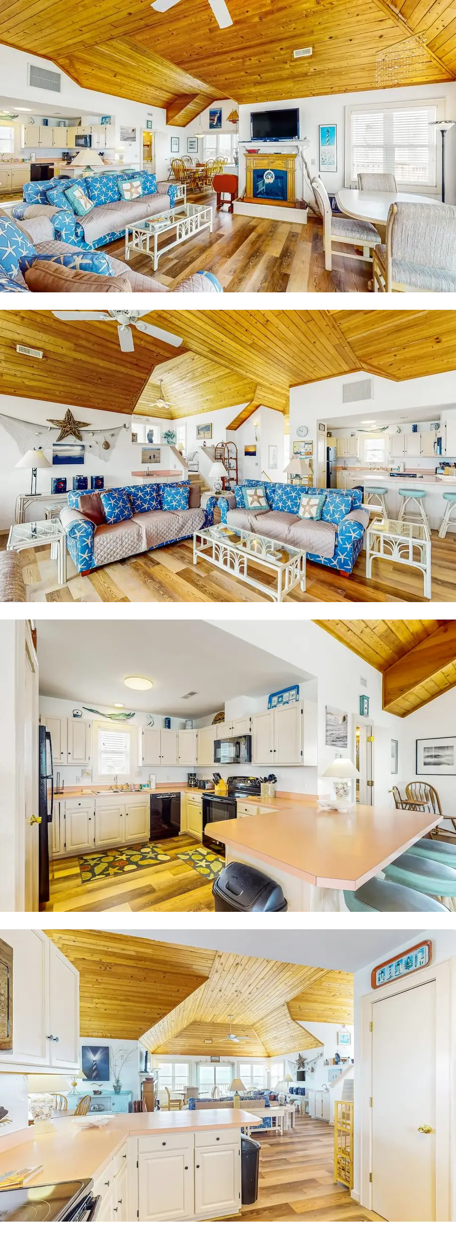 Oceanfront dog-friendly home close to sa...
