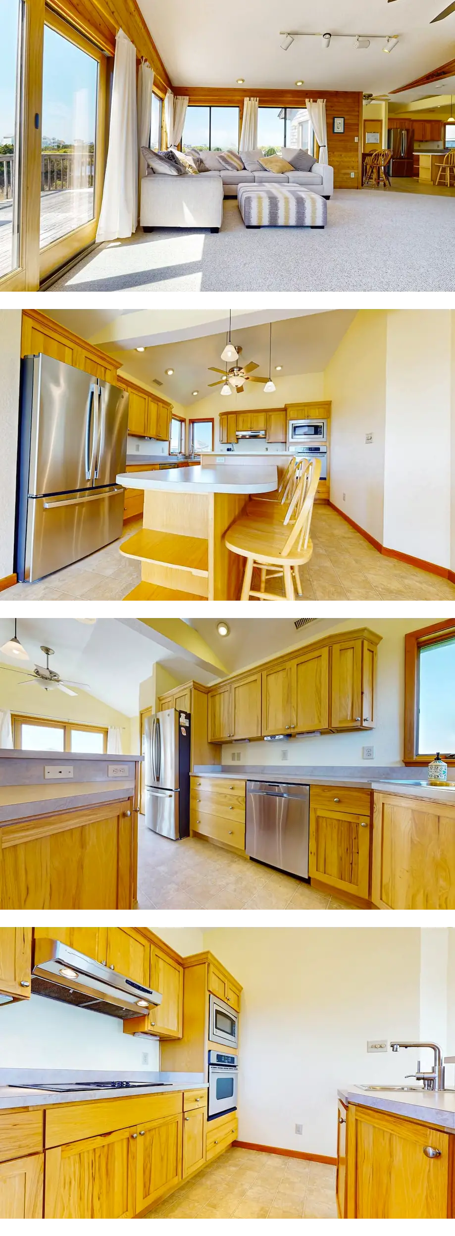 Stunning home in Avon, NC with Creek Vie...