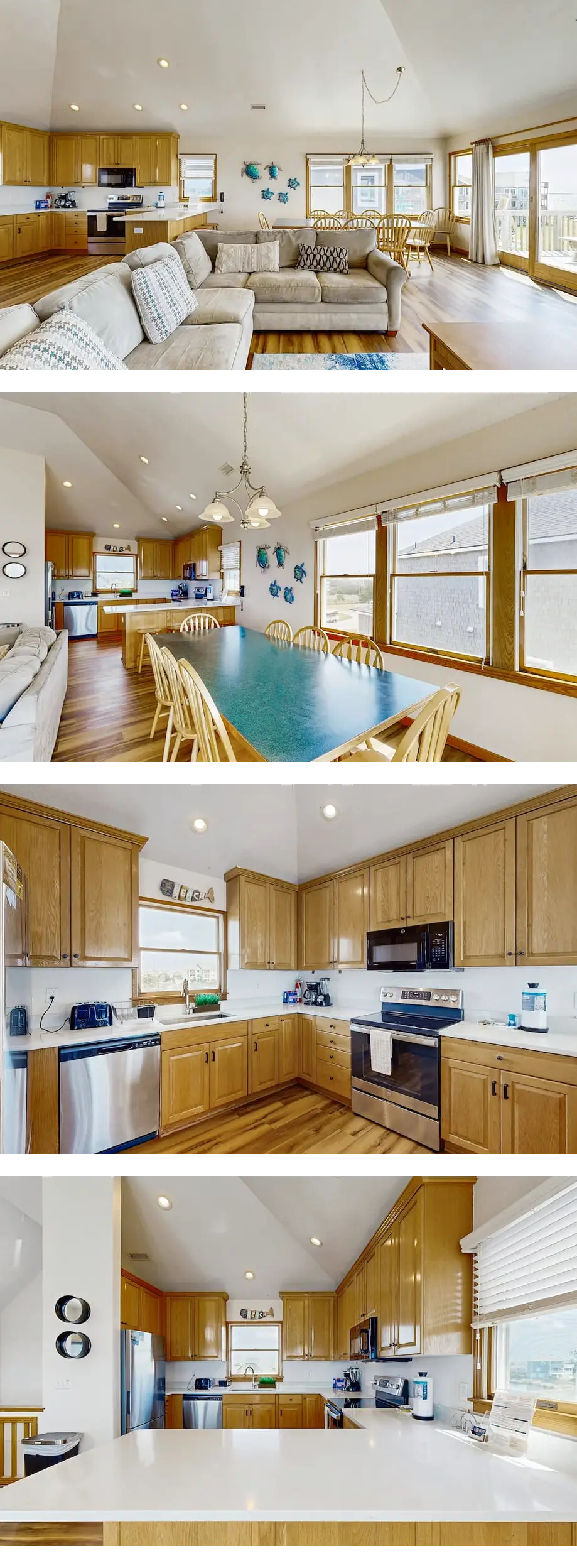 Waterfront home with private hot tub, gr...