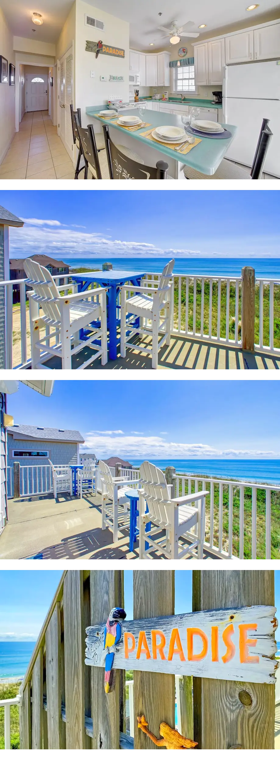 3rd-floor oceanfront condo with private ...