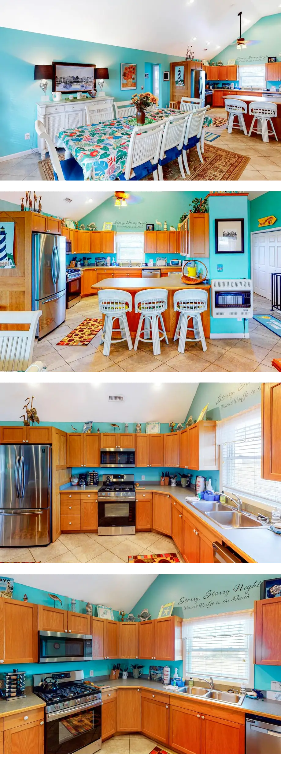 Oceanfront House w/Private W/D/Central A...