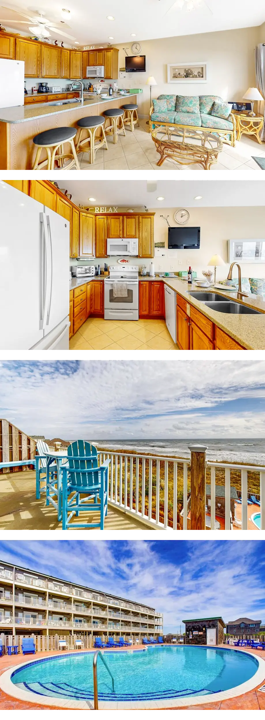 Bright and lovely condo with ocean views...