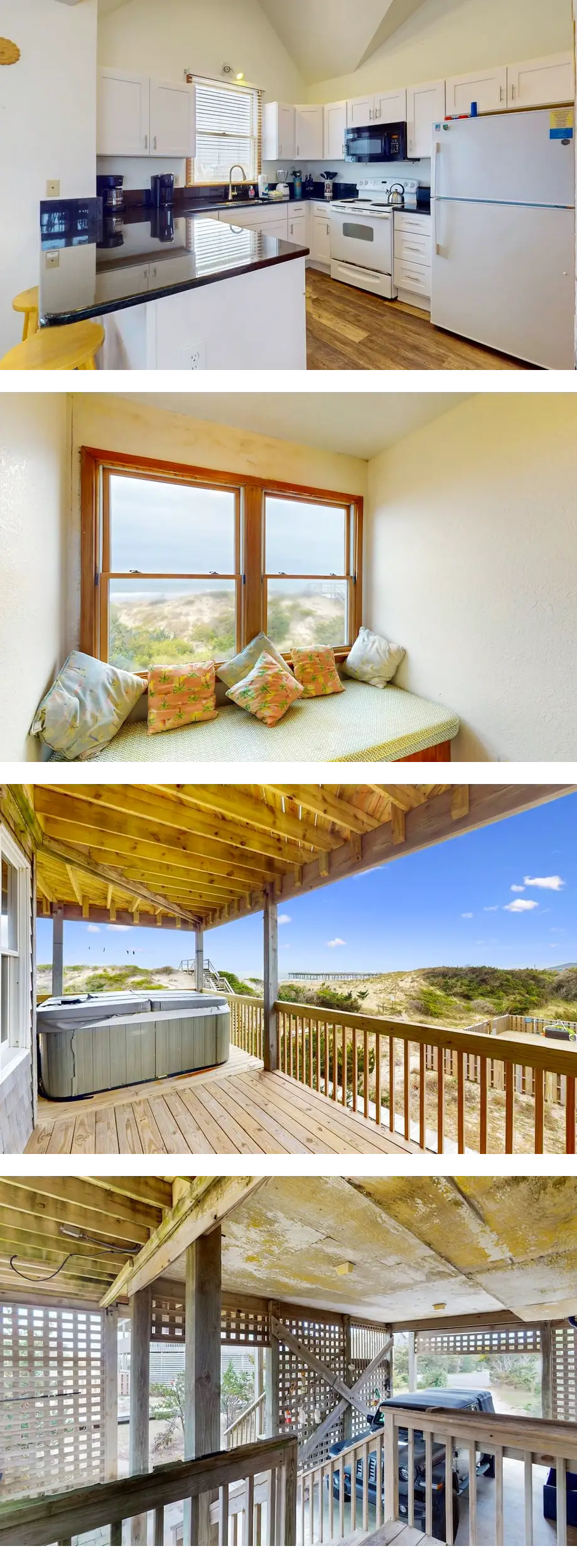 Ocean & Beachfront House w/Private Washe...