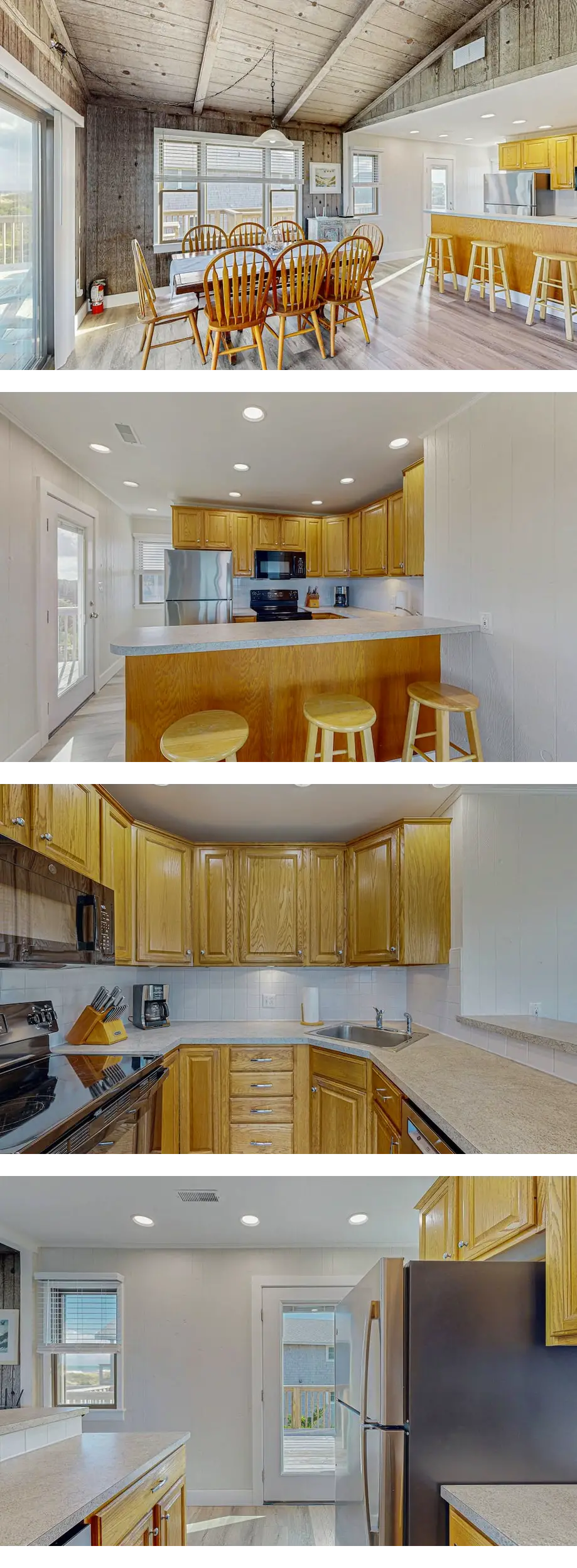 Newly Renovated Oceanfront home with wra...