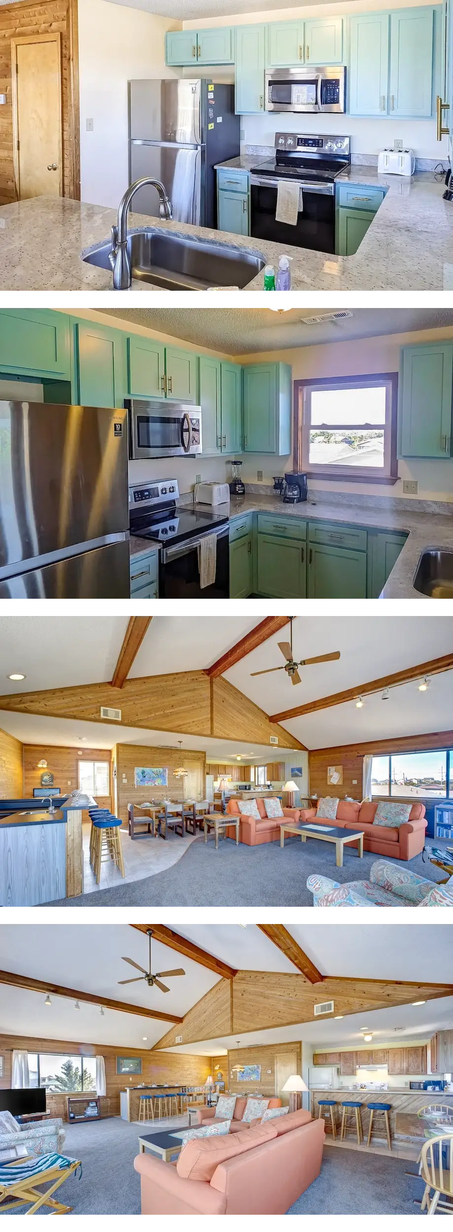 Ocean view home 3 lots from the beach wi...