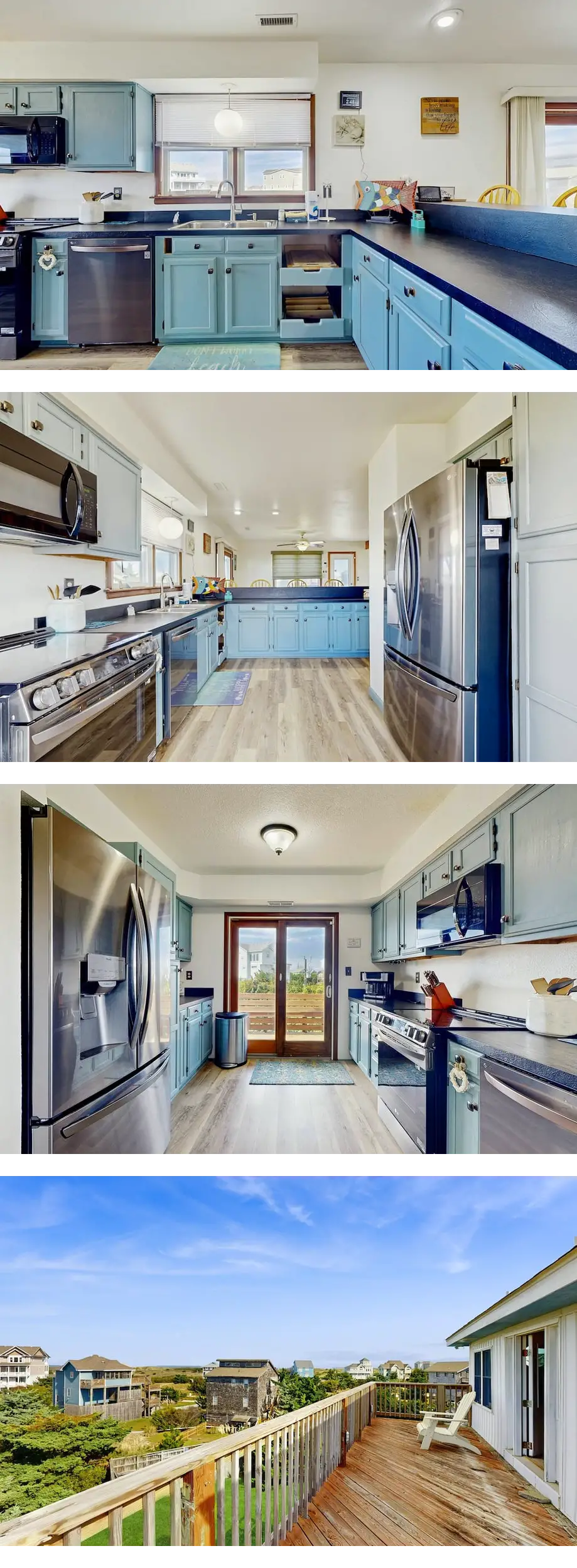 Perfect Beach Getaway with Top Deck View...