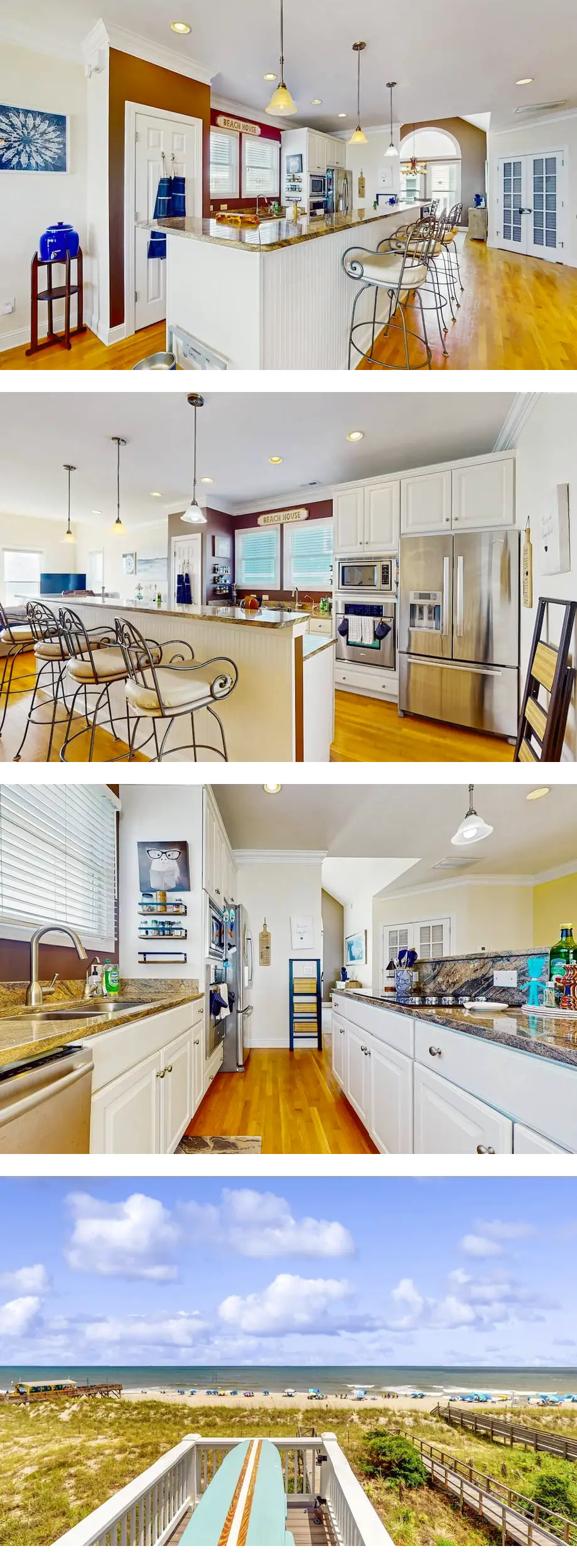 Stunning oceanfront home with direct bea...