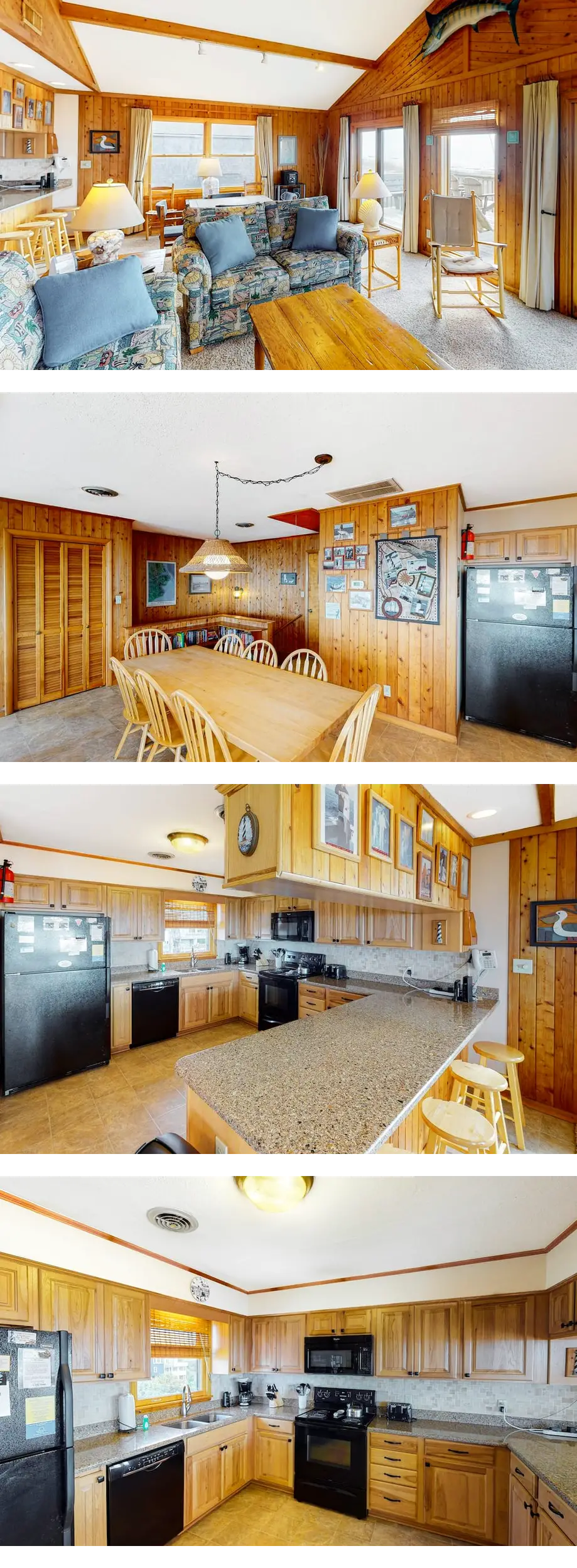 Oceanfront House w/Central AC, Free WiFi...