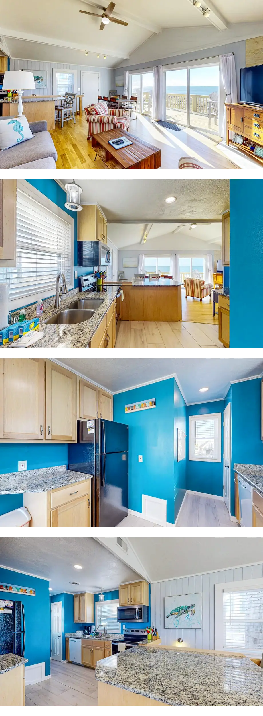 Oceanfront home w/elevator, private hot ...