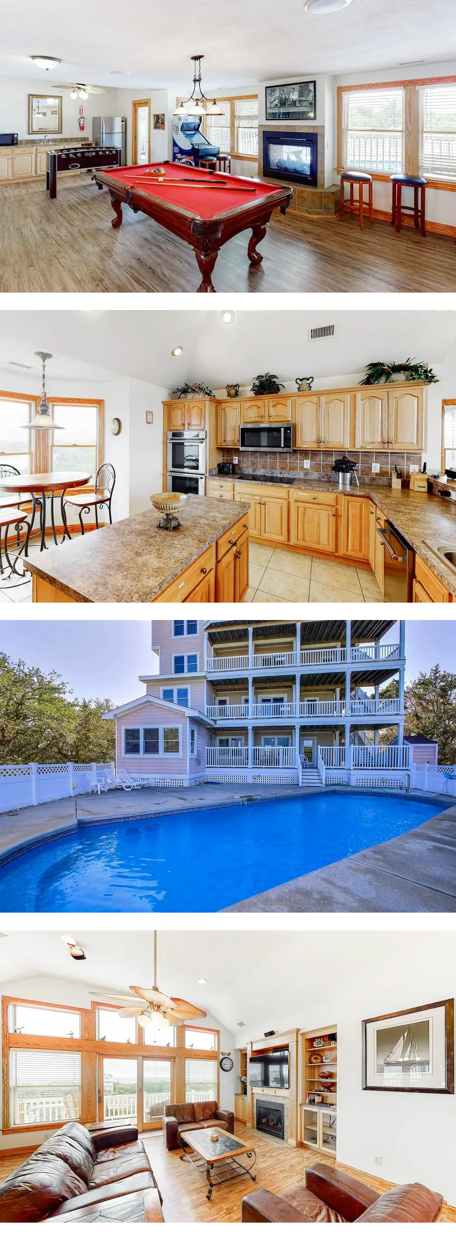 Water-view home with private pool, hot t...