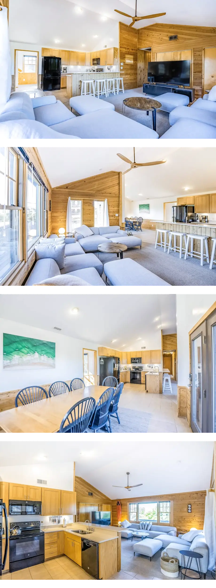 Handsome raised home with private hot tu...