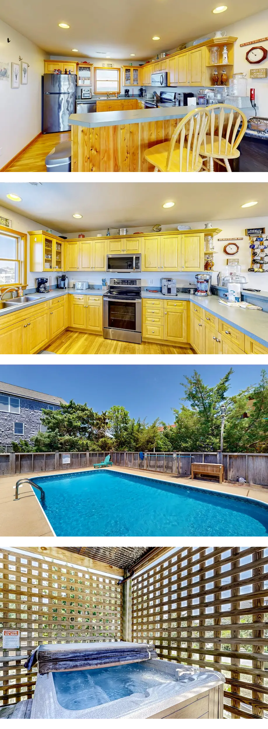 Ocean view home with private pool, hot t...