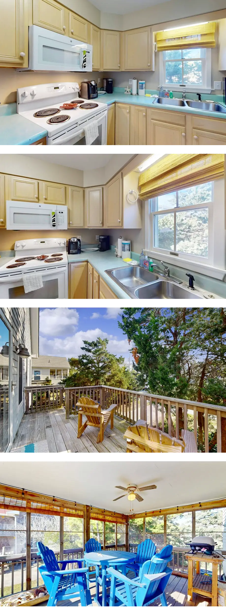 2-story beach cottage with private patio...