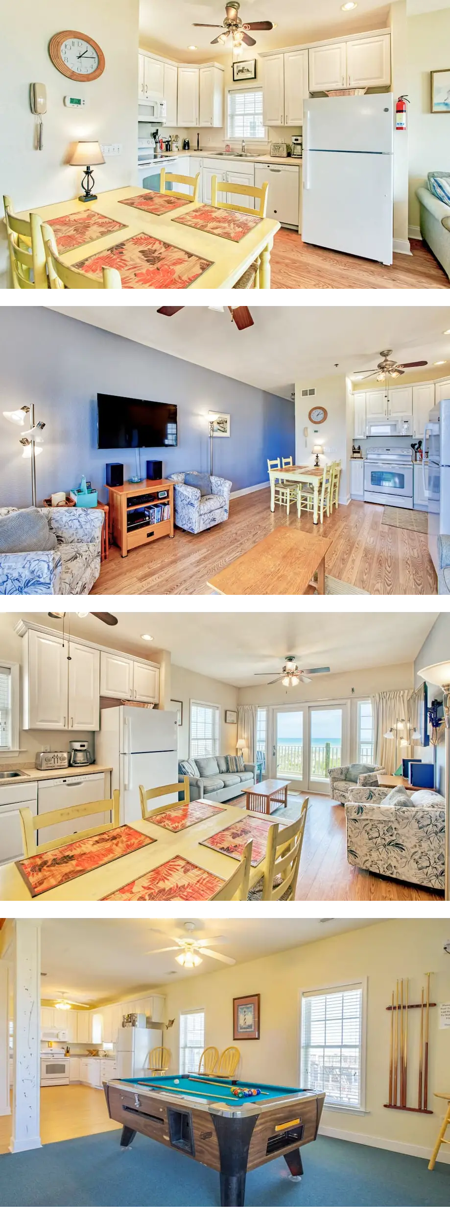 Second-floor oceanfront home with outdoo...