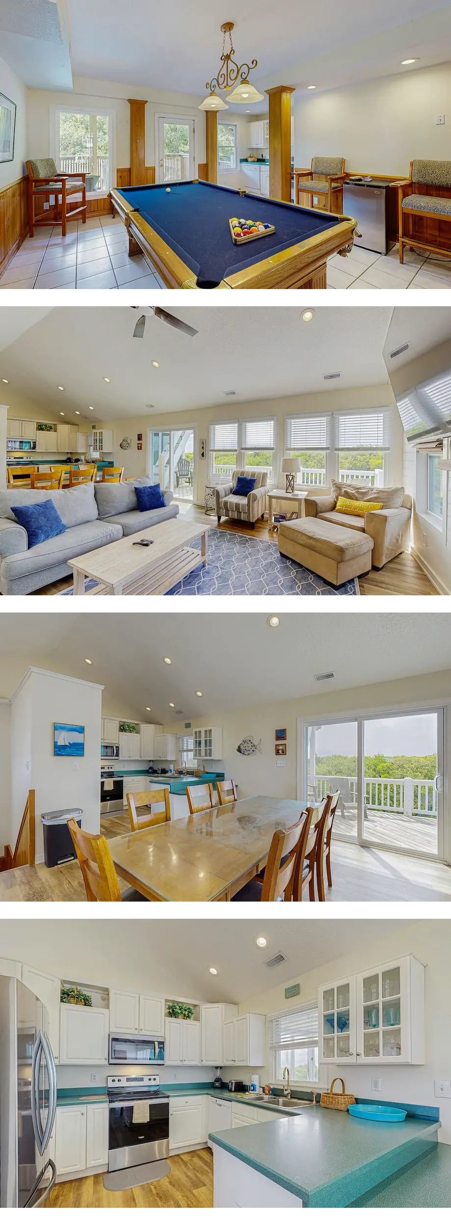 Waterfront home with private pool, hot t...