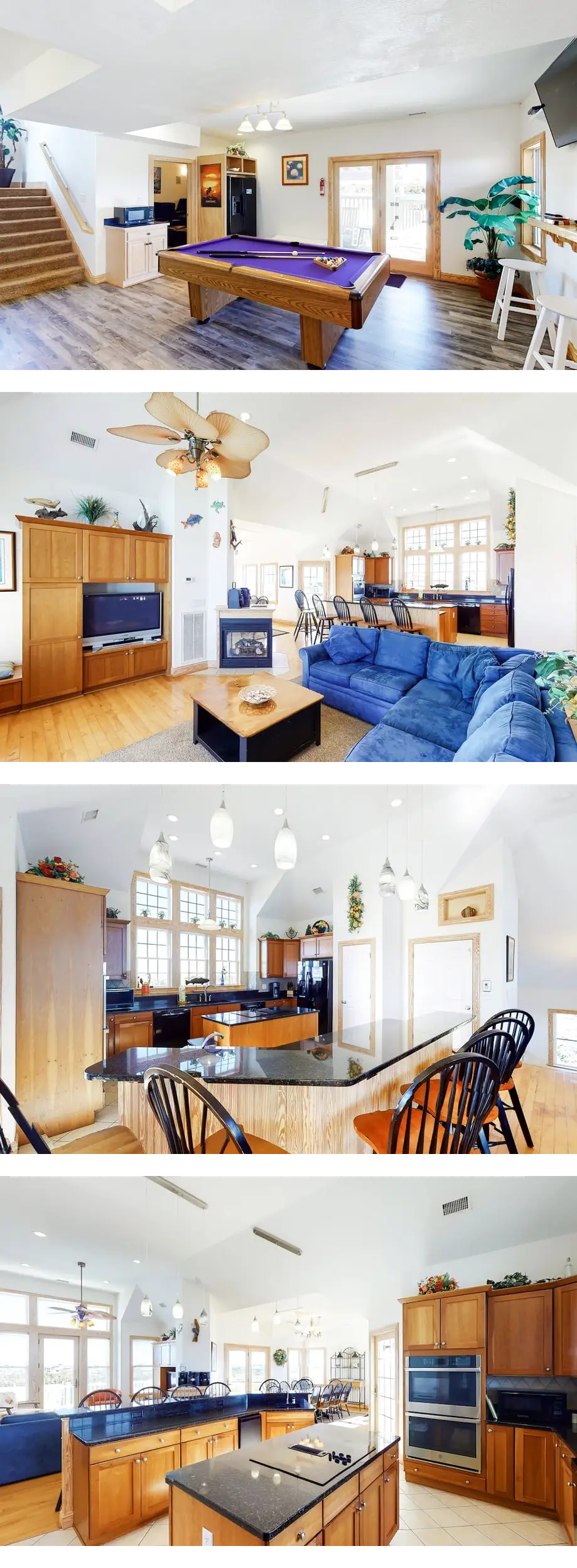 Lakefront, dog-friendly home with W/D, p...