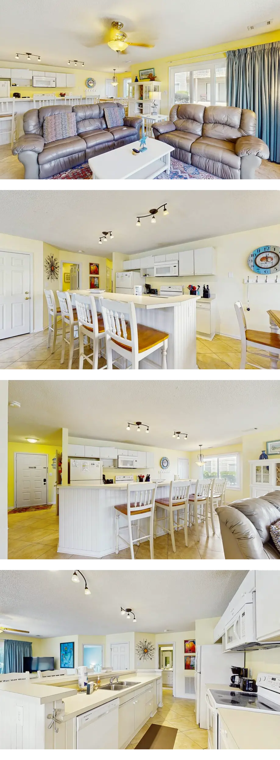 Lakefront condo with patio, AC, & water ...