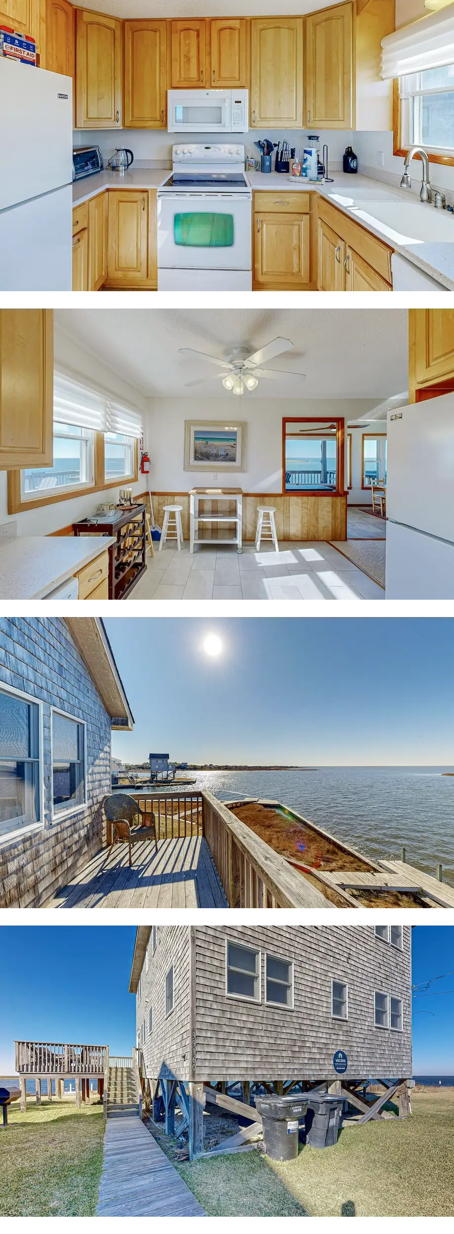 Sound-front vacation home w/free WiFi, s...