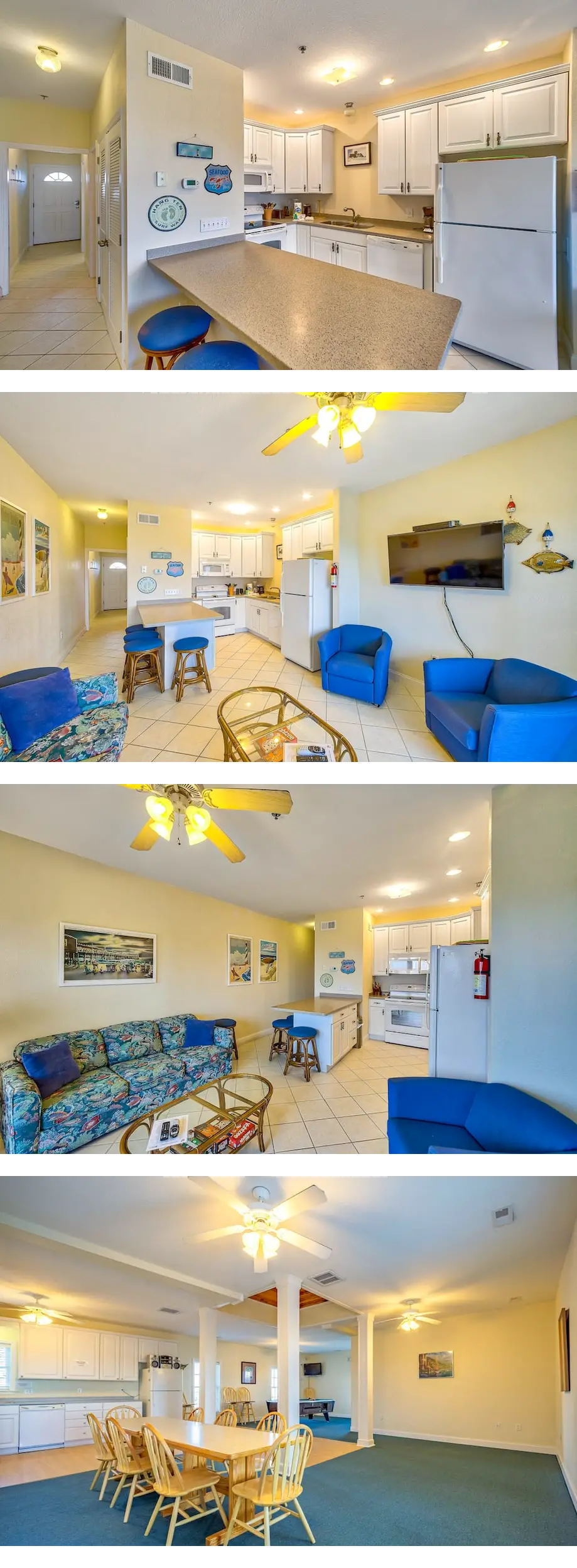 Dog-friendly oceanfront condo with balco...