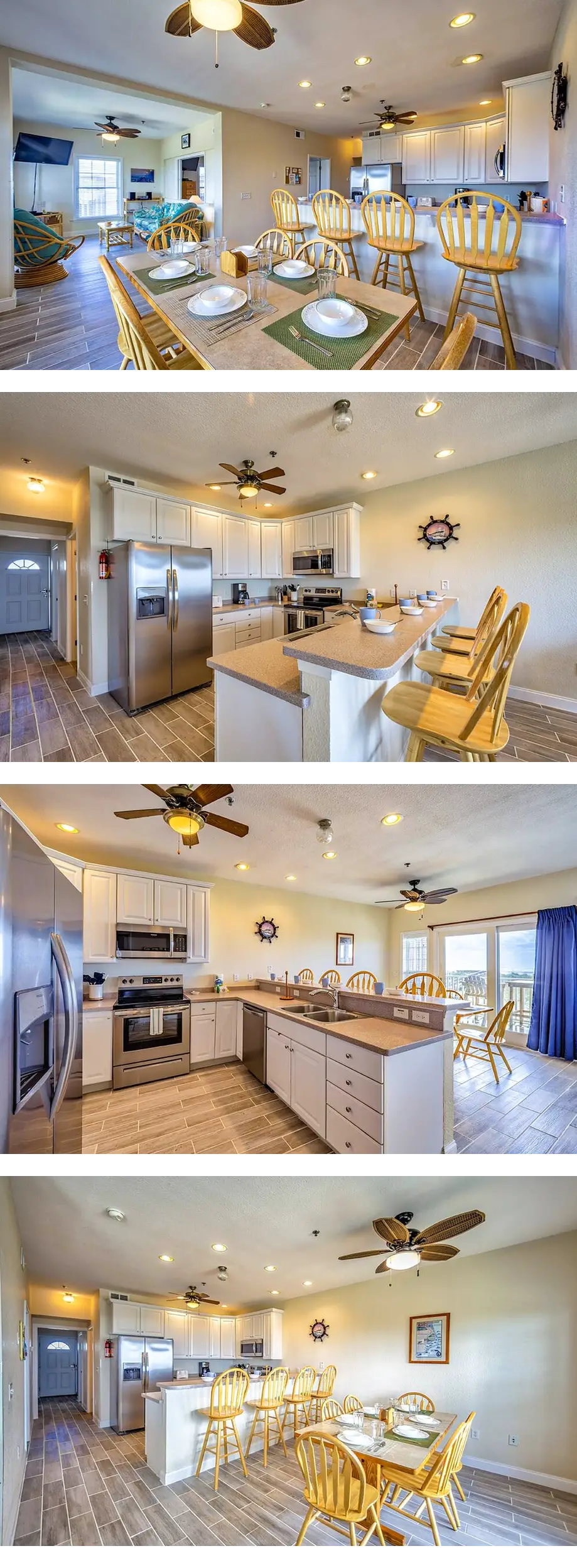 Oceanfront condo with wraparound balcony...