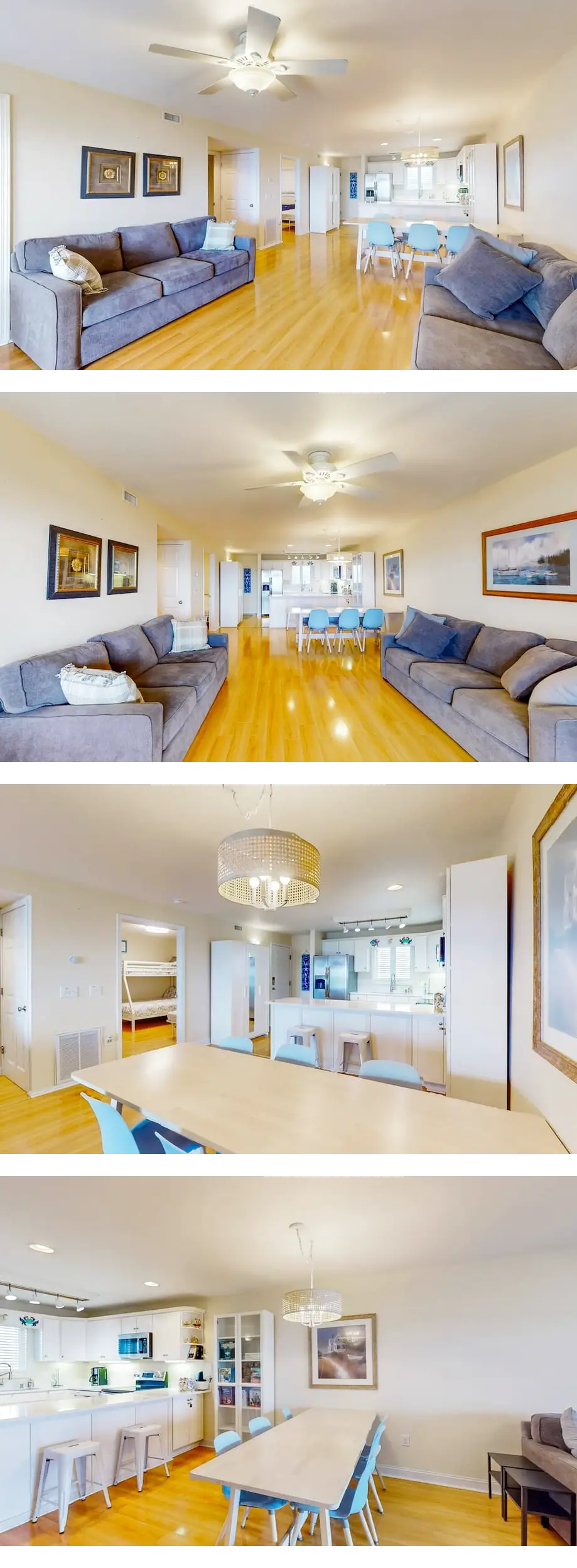 Ocean view condo with pool access, furni...