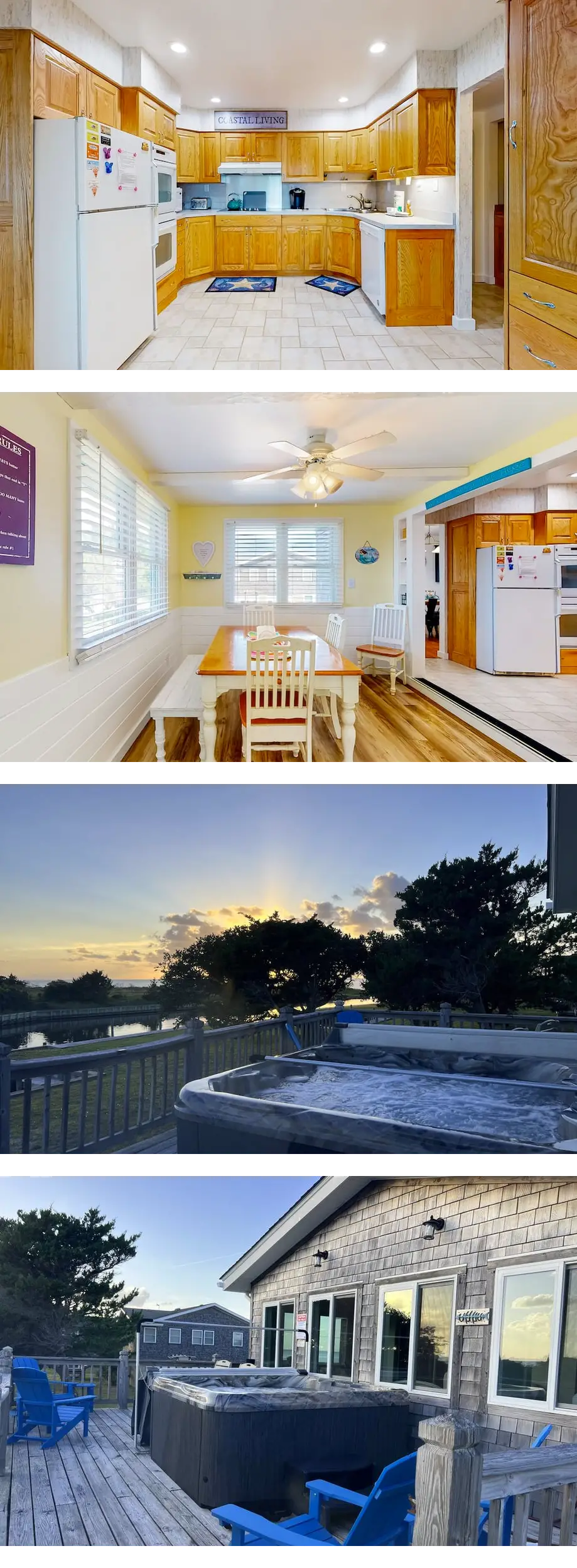 Waterfront house w/water views, private ...