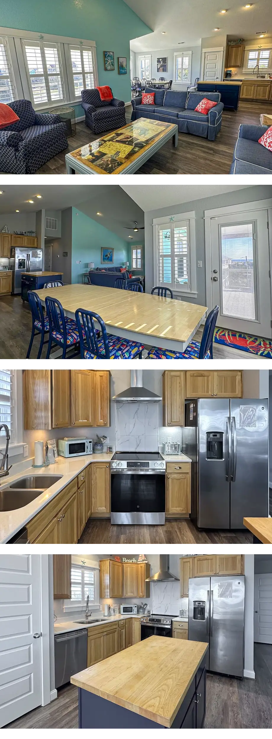 Gorgeous home with three decks, private ...