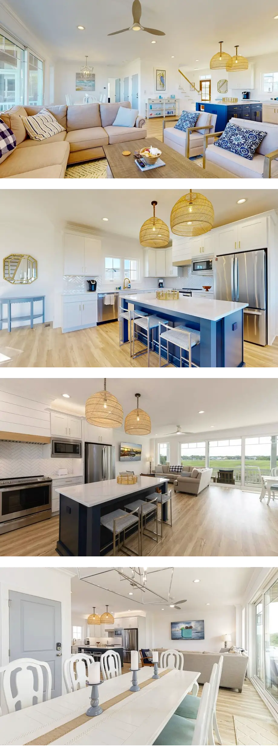 Spacious newly built coastal home with s...